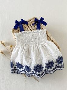 Blue and White