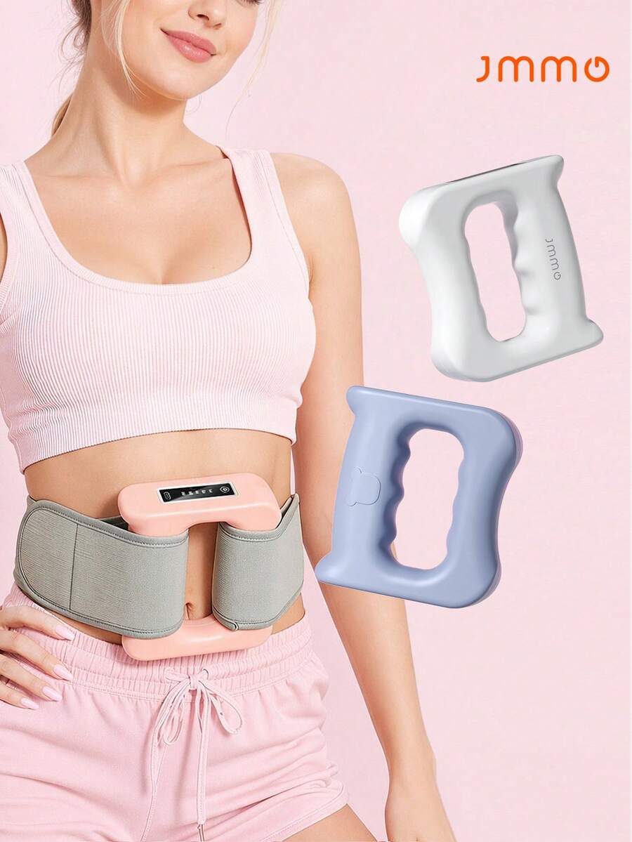 JMMO Fascia Ring, Microcurrent & Vibration Massage Device, Portable Body Care Tool For Arm, Leg, Back & Buttocks - A - View 1