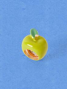 Popjeli Cute Apple Personalized Design Ring - Multicolor - View 17