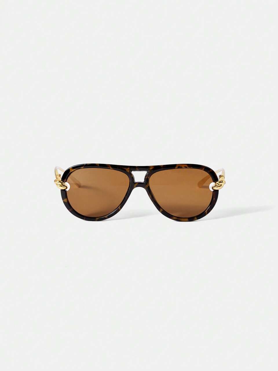 LIGHT LUXURY RETRO STYLE AMBER PATTERN SUNGLASSES, SLOUCHY RETRO STYLE TORTOISESHELL SUNGLASSES, DAILY COMMUTING VERSATILE TORTOISESHELL SUNGLASSES, RETRO PILOT METAL GLASSES LEGS