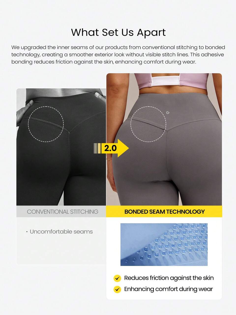 26" Plus Size FeatherFit™ Weekend Ready Seam-Free High-Waist Leggings With Drawstring Waist & Pocket Low Impact Yoga Pilates Studio Daily Active