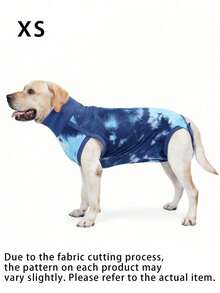 Post-OOperative Recovery Suit For Dogs' Abdominal Wounds, Elizabethan Collar Alternative, Post-Operative Wear, Protects Wounds From Licking And Scratching, Post-Operative One-Piece Suit For Dogs. - Multicolor - View 12