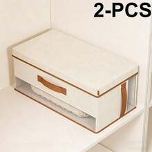 1pc Foldable Elegant White Handbag Organizer Insert, Multi-Compartment Design, Suitable For Purses, Shoes, And Accessories, Space-Saving Wardrobe And Closet Storage, Durable Divider For Luxury Items - Multicolor - View 6