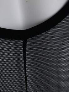 DrisQ DrisQ Romper Transparan Seksi Pria, Mode Bar - Hitam - View 5