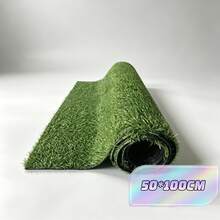 人造草坪地毯，逼真室內外用狗用排水孔草墊，假草寵物墊，適合花園、草坪、景觀與露台裝飾 - 多色的 - 查看 7