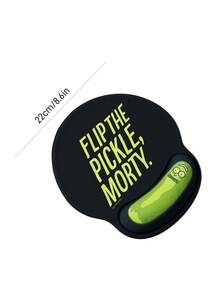 Rick and Morty X SHEIN Cartoon Pattern Computer Desktop Mouse Pad With Wrist Rest - Mouse Pad - View 3