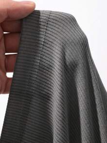 Dazy Plus Camiseta de tirantes anchos blanca de talla grande para mujer, ajustada, acanalada, versátil, corta, con cuello cuadrado, para primavera y verano - Gris Oscuro - Ver 6