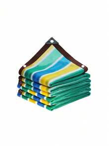 1Pc 95% Shade Rate Shade Cloth With Grommets, Sun Protection Privacy Screen Blocking UV Rays, Outdoor Sun Shade Cover For Greenhouse, Balcony, Garden Flowers & Plants, Patio, Gazebo, Porch, Backyard Lawn And Outdoor Activities - Multicolor - View 17