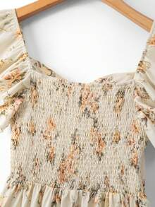 Women Mini Dresses - Yellow - View 5
