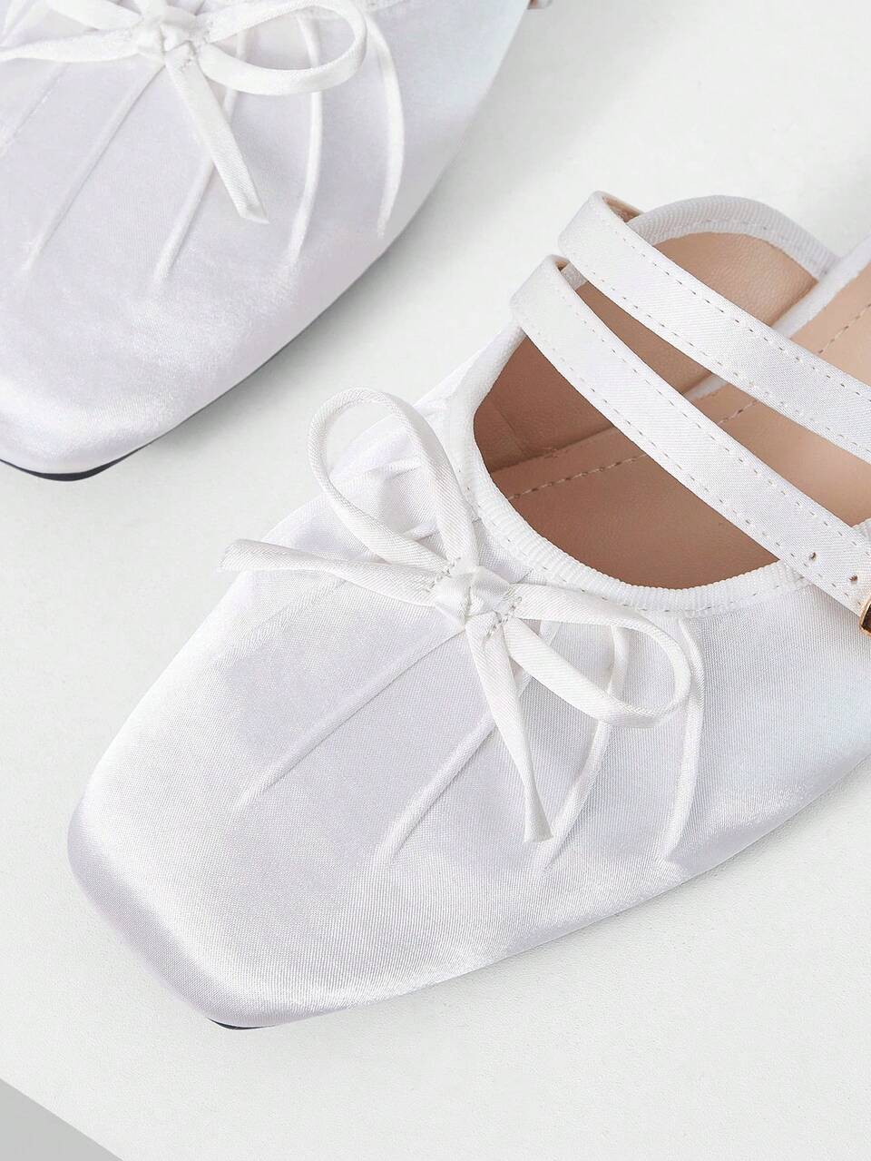 MOTF FASHIONABLE VINTAGE COMFORTABLE CASUAL BOW DECOR FLATS FOR CHRISTMAS SPRING SHOES