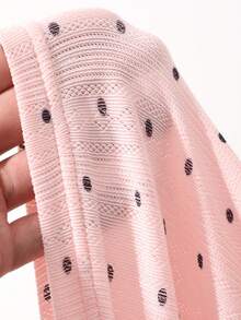 DAZY Damen Kontrast Spitze Polka Dot Muster Camisole Sommer Y2K - Pink - Übersicht 6