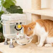 3l Capacity Automatic Pet Water Dispenser, Suitable For Cats And Dogs, Easy To Clean And Moisture-Proof, Ideal For Indoor And Outdoor Use, Perfect For Pet Lovers - 3L/105oz - View 4