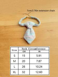 PETSIN 1PC Gradient Pet Bow Tie For Summer, Soft Cute Necktie Accessories For Dogs & Cats, Stylish Outdoor Pet Collar Decor - Green - View 9