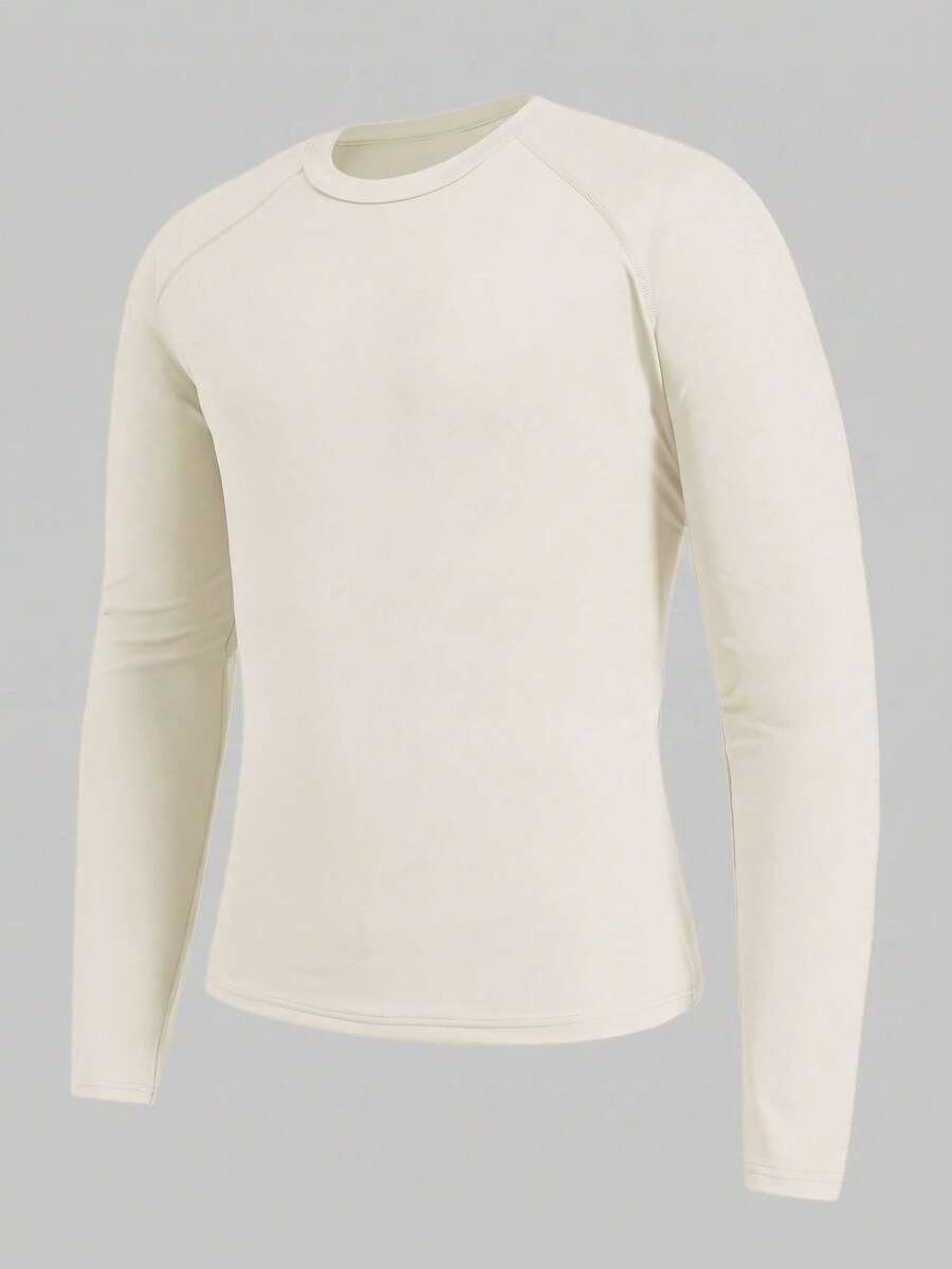 Manfinity RebelGame Camiseta de surf con protección solar para hombre talla grande - Albaricoque - Ver 1