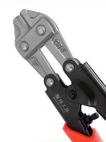1PC 8 Inch Heavy Duty Steel Bolt Cutter Multifunctional Labor Saving Sharp Beak Wire Cable Chain Lock Fence Cutter Demolition Construction Home Improvement Tool Black Red For Men Father Day Gift Must Haves - one size fits all - View 11