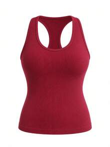 Velisys Velisys Women's Plus Size Solid Color Casual Versatile Daily Travel Sports T-Shirt - Multicolor - View 4
