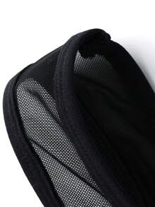 DrisQ DrisQ Romper Transparan Seksi Pria, Mode Bar - Hitam - View 7