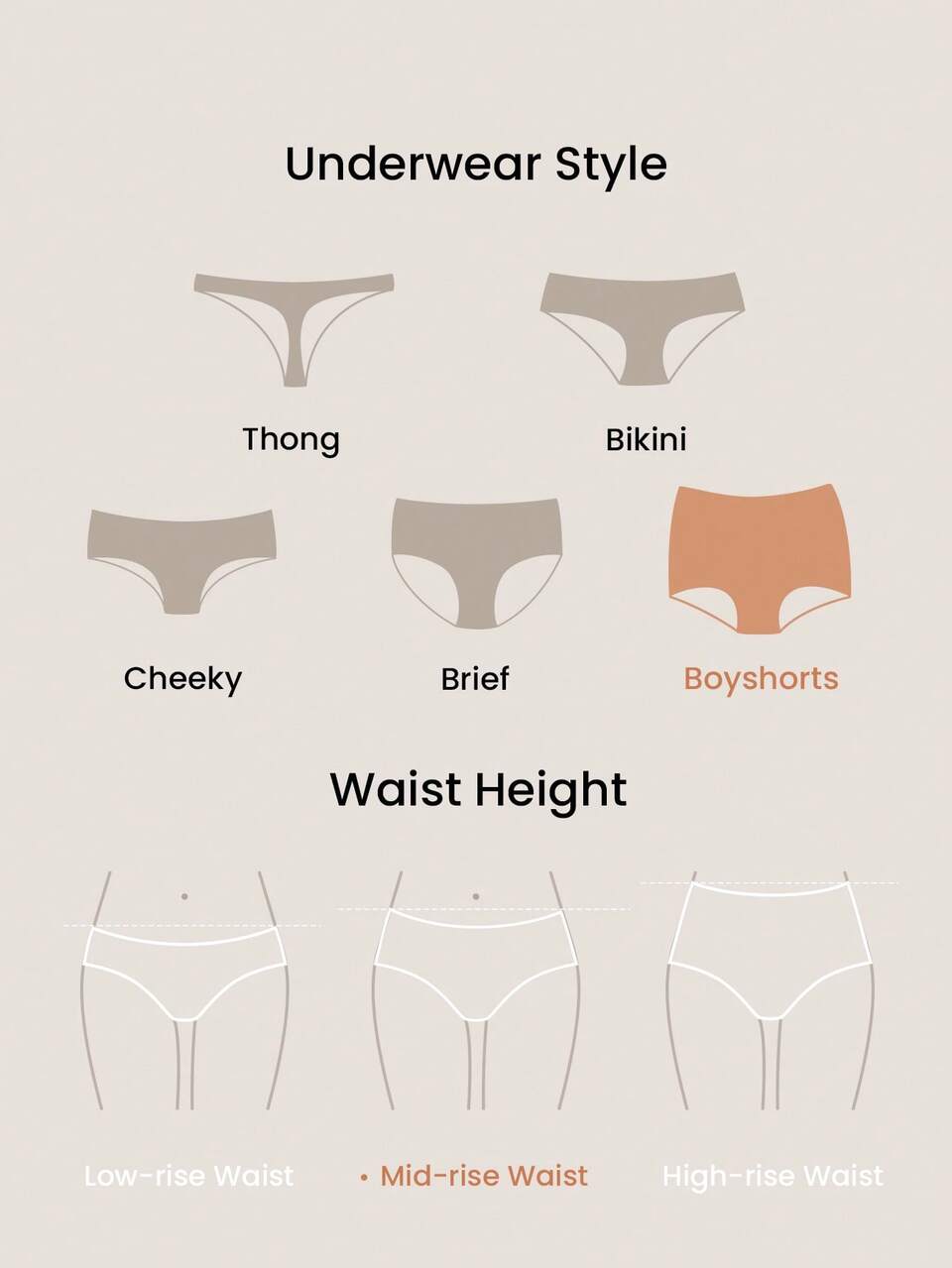 3-Pack Cotton Mid Rise Men's Boxer Briefs