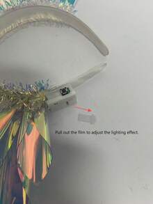 Crown And Color‑Changing Light‑Up Headband For Fashion, Light‑Up And Sparkling Headband For Nightclub Parties - Multicolor - View 6