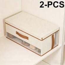 1pc Foldable Elegant White Handbag Organizer Insert, Multi-Compartment Design, Suitable For Purses, Shoes, And Accessories, Space-Saving Wardrobe And Closet Storage, Durable Divider For Luxury Items - Multicolor - View 8