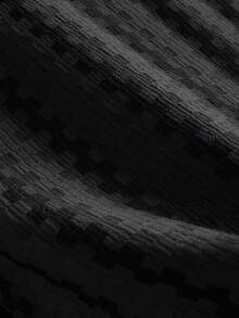Core Aspect 男士 2 件套 Polo 套裝，紋理布料對比領 Polo 衫 + 抽繩休閒長褲，日常通勤穿搭 - 彩色 - 查看 6