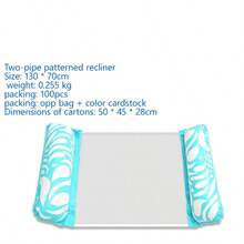 1 Piece Of PVC Inflatable Floating Hammock Chair, Floating Mat For Water Lounge Chairs, Suitable For Swimming Pools, Beach Parties And Other Occasions - Transparent Sequins - View 4