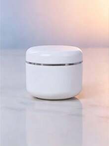 10 Pieces Of Reusable Cosmetic Containers, 50g White/Black Plastic Jars With Round-Top Lids, Empty Containers Are Suitable For Storing Creams, Lipsticks, Lotions, Very Suitable For Travel And Cosmetics Sorting And Packing. - Multicolor - View 8