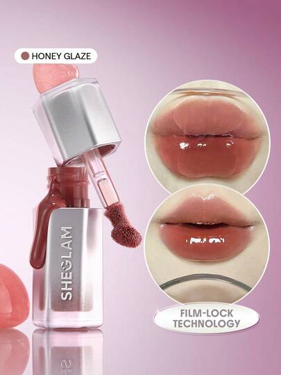 SHEGLAM Glass Lock Air Gloss-Honey Glaze Lip Combo Brand Beauty Cosmetic Makeup For Women And Girls
