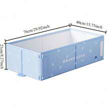 1pc Foldable Multifunctional Bathtub, Portable Small Bathtub, Shower Basin, Suitable For Indoor/Outdoor, Travel, Garden, Pets, All Season Use, Attention To Size, Comfortable, Mother's Day Gift - multicolor - View 11