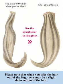 20PCS Straight Tape In Human Hair Extensions 100% Real Remy Human Hair 14-24inches Natural High Quality 50G/Pack For Salon Silky Seamless Invisible PU Tape In Hair Extensions - S16/22A - View 9