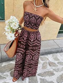 Women Two-Piece Outfits - Different Colors - View 8