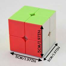 MINKOJA 1 Piece Of Second-Order, Third-Order, Fourth-Order And Rubik's Cubes, Children's Educational Beginner's Rubik's Cubes, Competition Special For Beginners, Gifts For Kids And Students - Multicolor - View 9