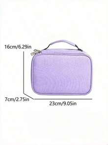 Roll-Up Pencil Bags - Gray - View 5