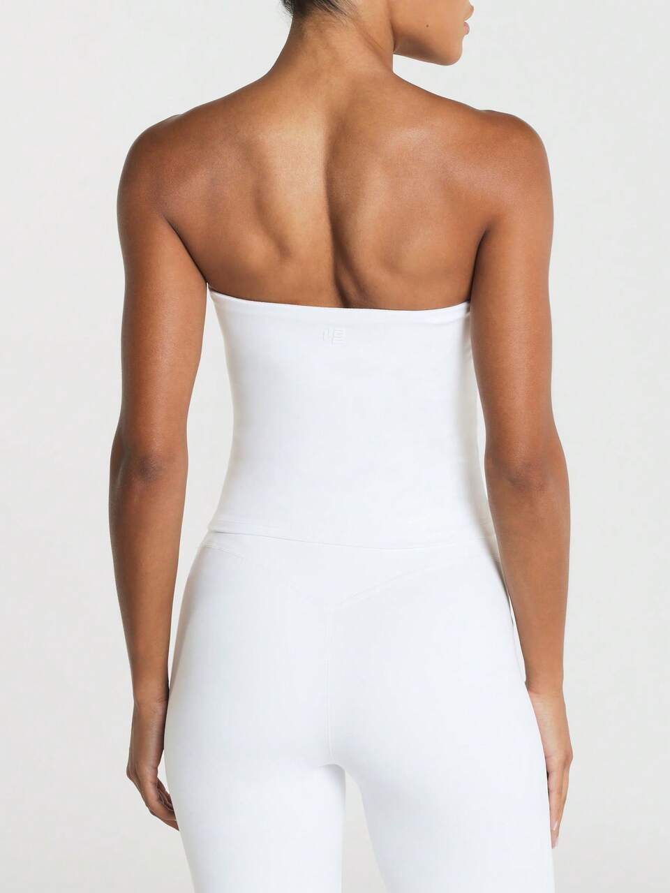 11SKNDS Strapless Tube Crop Top Seamless Bandeau Stretchy Fitted Sleeveless Off Shoulder Spring Summer Festival Beach Vacation Casual Everyday Essential