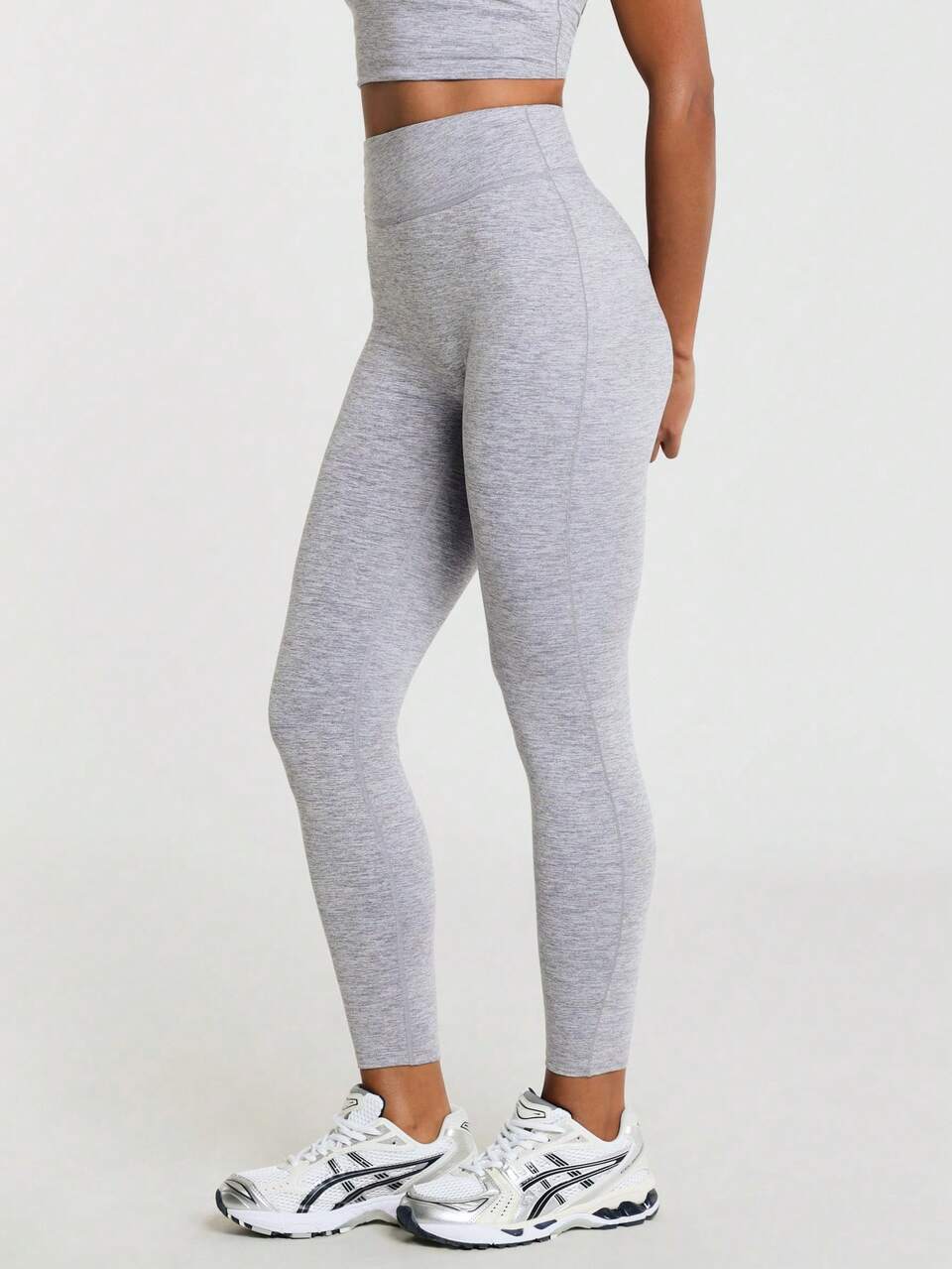 11SKNDS High Waist Seamless Leggings With Sculpting Fit, Full Length Stretch Fabric, Moisture-Control Comfort, Ideal For Yoga Pilates And Everyday Active Wear