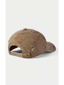 Noxbound Topi Baseball Bordir Anjing Dachshund Bergaya Retro dan Klasik, Bagian Atas Lembut untuk Menampilkan Wajah Kecil, Topi Pelindung Matahari untuk Pasangan di Luar Ruangan - Khaki - View 6