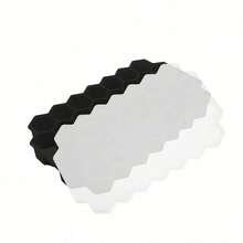 1pc Mini Honeycomb Shaped Ice Cube Tray, Reusable Silicone Ice Mold Suitable For Whiskey, Cocktails, Juices And More, Perfect For Halloween, Christmas And Celebration Events - Multicolor - View 12