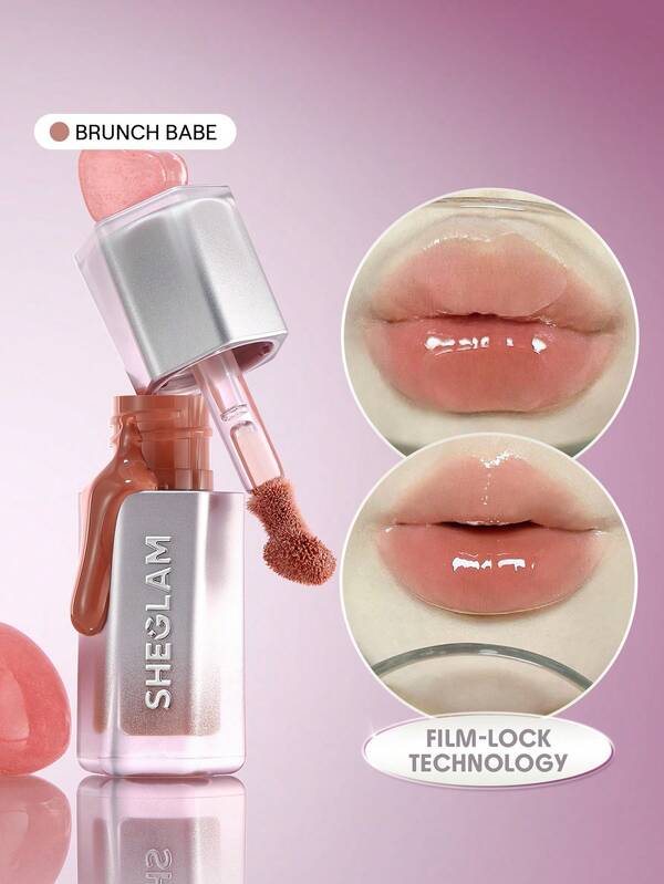 SHEGLAM Glass Lock Air 唇彩-Brunch Babe