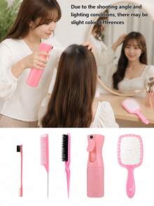 12-Piece New 9-Row Comb Hairbrush Set - Multicolor - View 2