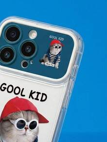 ShellaStory Desain Casing Pelindung Bermotif yang Elegan, Casing Ponsel Modis yang Kompatibel dengan iPhone - MultiWarna - View 3