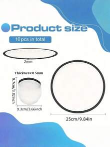 White Nylon Foldable Fan With Black Edging, Portable Blank Sublimation Fan For Wedding Favors, Parties And Outdoor Events - White - View 7