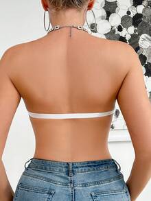 SHEIN 女款內衣配件（乳貼）1入/包 - 白色 - 查看 2