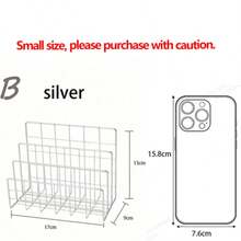 SHEIN Multi-Layer Storage Shelf For Letters And Books, Minimalist Home Decor Back To School - Multicolor - View 18