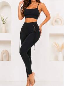PONTY ARILLS LEGGINS - Black - View 8