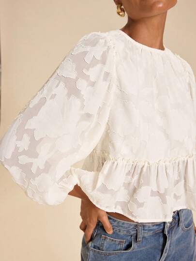 Travachic Camisa de vacaciones tejida de unicolor para mujer