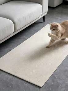 1pc Adjustable Self-Adhesive Cat Scratch Pad, Furniture/Carpet Protector, Suitable For Indoor Use, Can Replace Carpet On Cat Tree/Scratching Post, Customizable Size - Multicolor - View 11