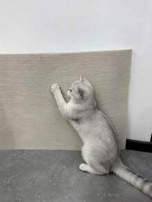 1pc Adjustable Self-Adhesive Cat Scratch Pad, Furniture/Carpet Protector, Suitable For Indoor Use, Can Replace Carpet On Cat Tree/Scratching Post, Customizable Size - Multicolor - View 9