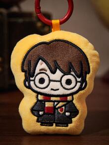 HARRY POTTER X POKOJA LAND 1 pieza Llavero de peluche 3D de marca compartida X POKOJA LAND, diseño de muñeca de IP mágica, perfecto para amantes de la magia, se puede colgar en bolsos, llaves, mochilas escolares, un regalo mágico para cumpleaños o aniversarios - Multicolor - Ver 3