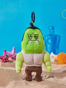 SpongeBob SquarePants | POKOJA LAND 一款联名3D毛绒钥匙扣，造型可爱，经典设计，可挂在包包、钥匙链、书包等处，适合包括青少年和成人在内的所有年龄段的人。 - 綠色 - 查看 1