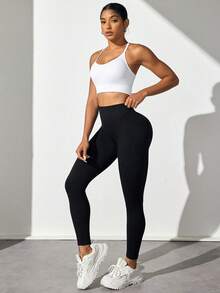 Easithlete Easithlete Seamless Jacket, Leggings And Tank Top Women's Sports Set - Multicolor - View 5